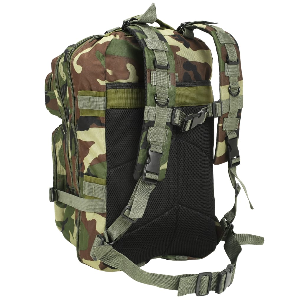 vidaXL Army-Style Backpack 50 L Camouflage - Durable, Versatile, and Spacious Rucksack Cosy Camping Co.   