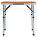 vidaXL Folding Camping Table Aluminium 60x45 cm - Lightweight and Portable Camping Table Cosy Camping Co.   