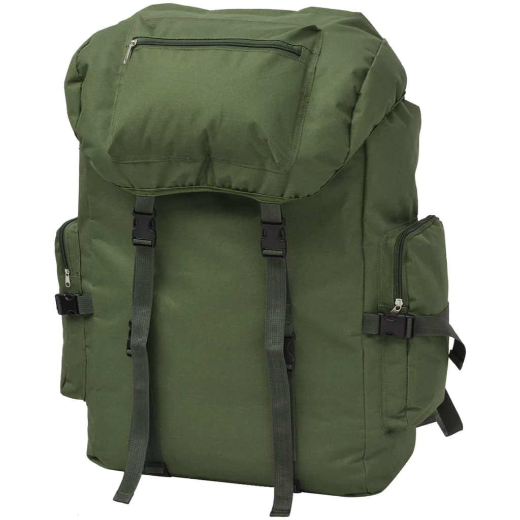 vidaXL Army-Style Backpack 65 L Green - Durable and Spacious Outdoor Gear Rucksack Cosy Camping Co.   