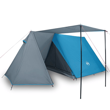 vidaXL Camping Tent 3-Person Blue Waterproof - Stay Dry and Comfortable on Outdoor Adventures 3 Man Tent Cosy Camping Co.   