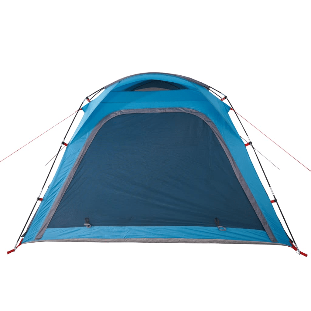 vidaXL Camping Tent 4-Person Blue Quick Release Waterproof - Enjoy Outdoor Adventures 4 Man Tent Cosy Camping Co.   