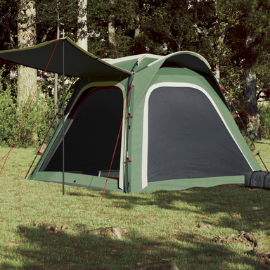 vidaXL Camping Tent 4-Person Green Quick Release Waterproof - Explore the Outdoors 4 Man Tent Cosy Camping Co. Green  