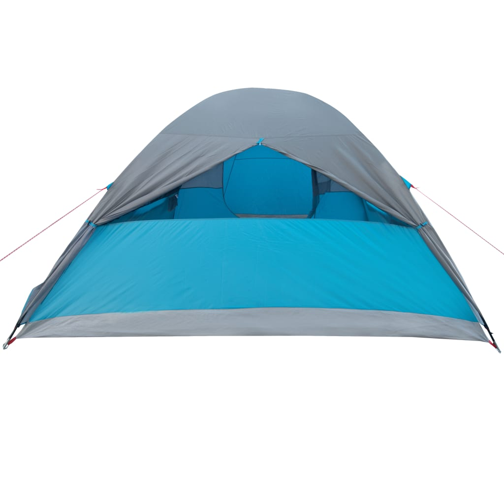 vidaXL Family Tent Dome 6-Person Blue Waterproof - Spacious and Weather Resistant 6 Man Tent Cosy Camping Co.   