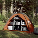 vidaXL Storage Tent 9 Compartments Grey and Orange Waterproof Storage Tent Cosy Camping Co. Orange  