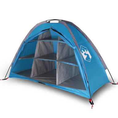 vidaXL Storage Tent 9 Compartments Blue Waterproof - Keep Your Camping Tent Tidy and Organized Storage Tent Cosy Camping Co.   