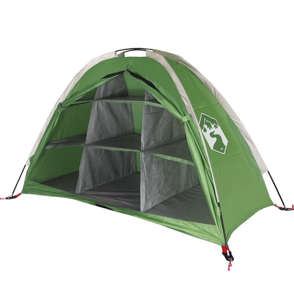 vidaXL Storage Tent 9 Compartments Green Waterproof - Ample Storage Space | Easy Setup & Takedown | Lightweight & Portable Storage Tent Cosy Camping Co.   