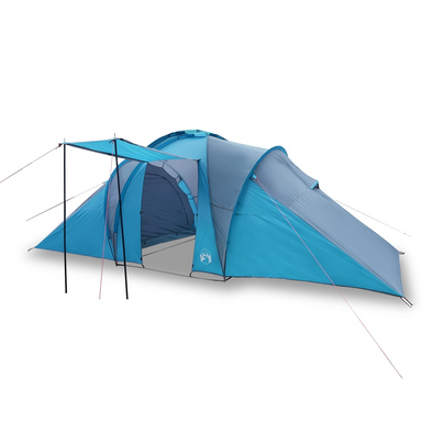 vidaXL Family Tent Dome 6-Person Blue Waterproof - Enjoy the Outdoors with Comfort and Convenience 6 Man Tent Cosy Camping Co.   