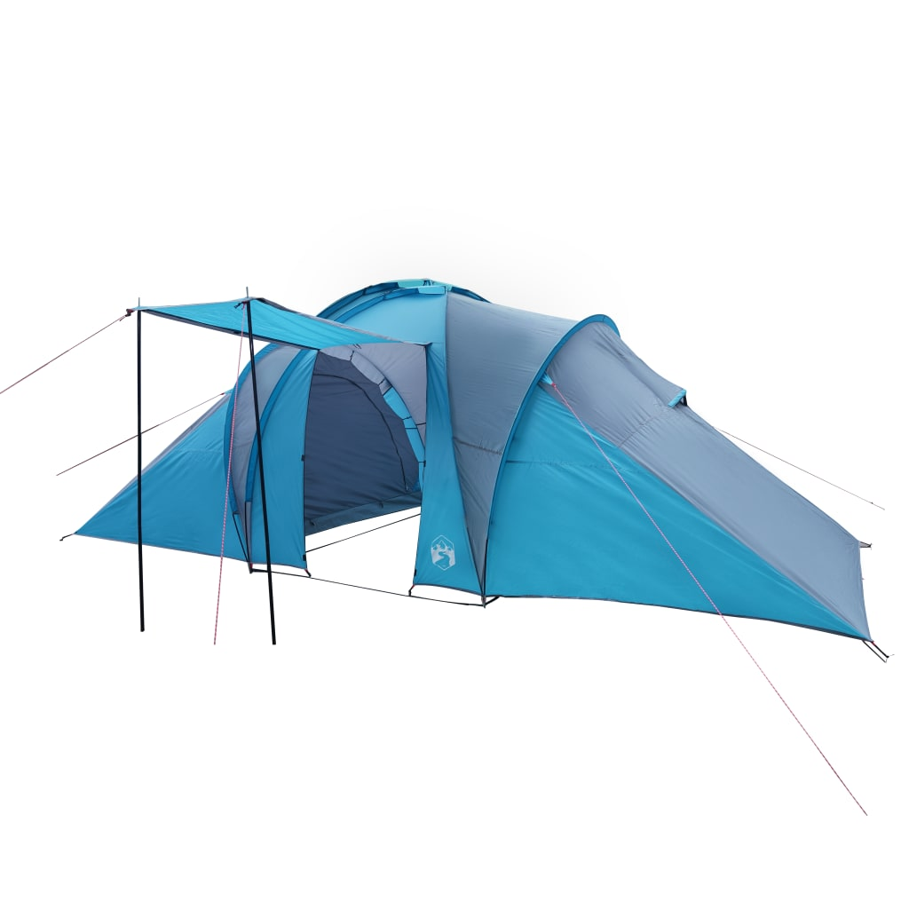 vidaXL Family Tent Dome 6-Person Blue Waterproof - Enjoy the Outdoors with Comfort and Convenience 6 Man Tent Cosy Camping Co.   