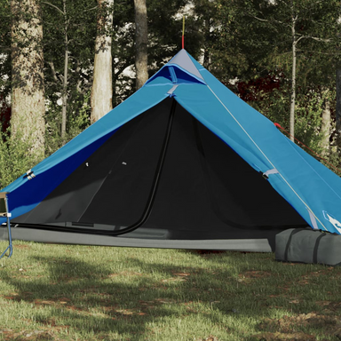 vidaXL Camping Tent Tipi 1-Person Blue Waterproof - Outdoor Adventure Essential 1 Man Tent Cosy Camping Co.   