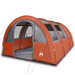 vidaXL Camping Tent 4 Persons Grey&Orange - Water-Resistant, Easy Setup & Carry 4 Man Tent Cosy Camping Co.   