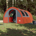 vidaXL Camping Tent 4 Persons Grey&Orange - Water-Resistant, Easy Setup & Carry 4 Man Tent Cosy Camping Co.   