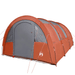 vidaXL Camping Tent 4 Persons Grey&Orange - Water-Resistant, Easy Setup & Carry 4 Man Tent Cosy Camping Co.   