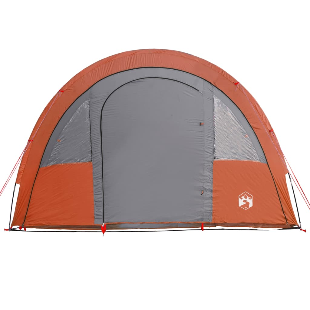 vidaXL Camping Tent 4 Persons Grey&Orange - Water-Resistant, Easy Setup & Carry 4 Man Tent Cosy Camping Co.   