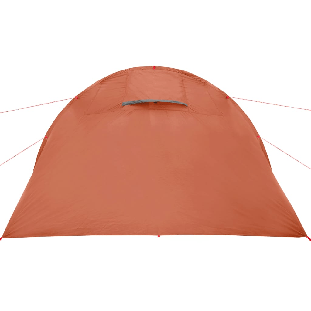 vidaXL Camping Tent 4 Persons Grey&Orange - Water-Resistant, Easy Setup & Carry 4 Man Tent Cosy Camping Co.   