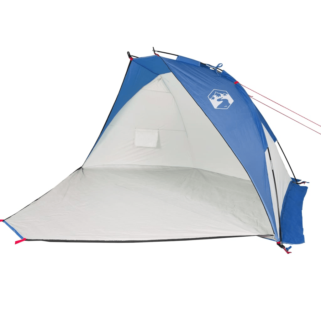 vidaXL Beach Tent Azure Blue 268x223x125 cm - Waterproof & Wind-Resistant Beach Tent Cosy Camping Co.   