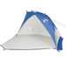 vidaXL Beach Tent Azure Blue 268x223x125 cm - Waterproof & Wind-Resistant Beach Tent Cosy Camping Co.   