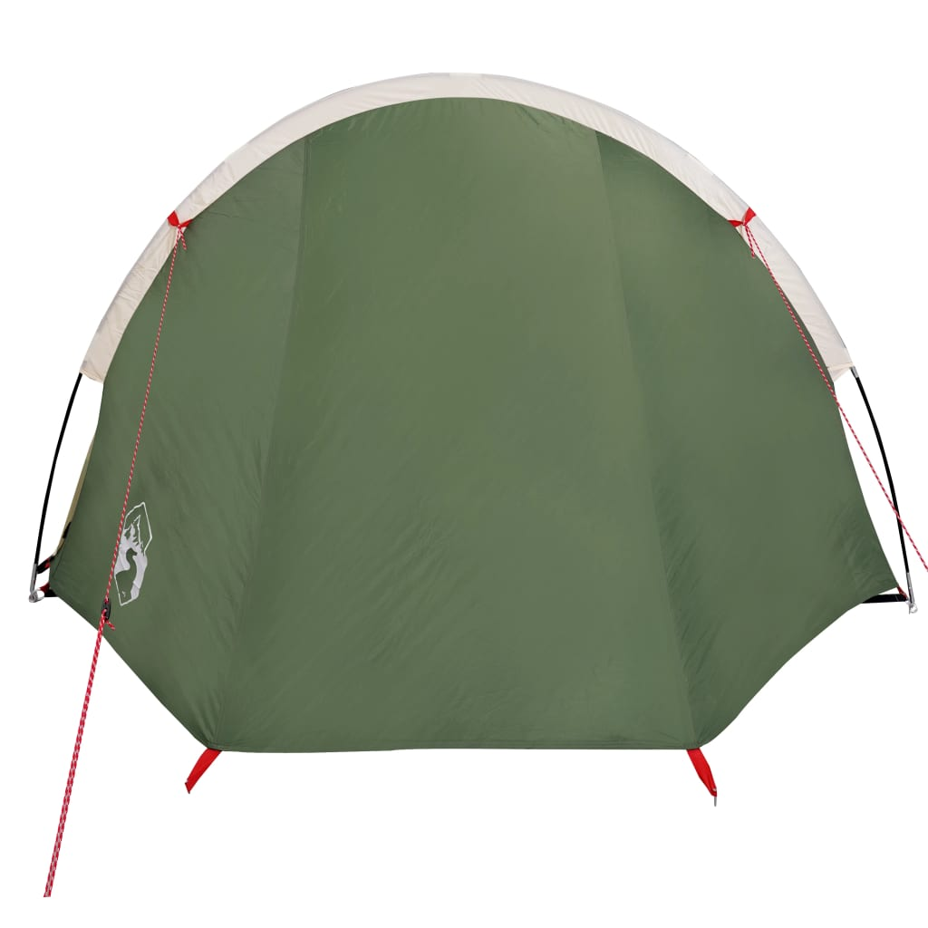 vidaXL Camping Tent Tunnel 4-Person Green Waterproof - Outdoor Adventure Essential 4 Man Tent Cosy Camping Co.   
