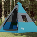 vidaXL Camping Tent Tipi 7-Person Blue Waterproof - Modern Design, All-Round Waterproof, Lightweight and Portable 7 Man Tent Cosy Camping Co. Blue  