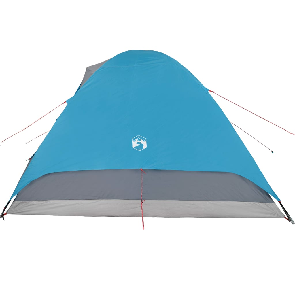 vidaXL Camping Tent Dome 6-Person Blue Waterproof - Buy Now at vidaXL 6 Man Tent Cosy Camping Co.   