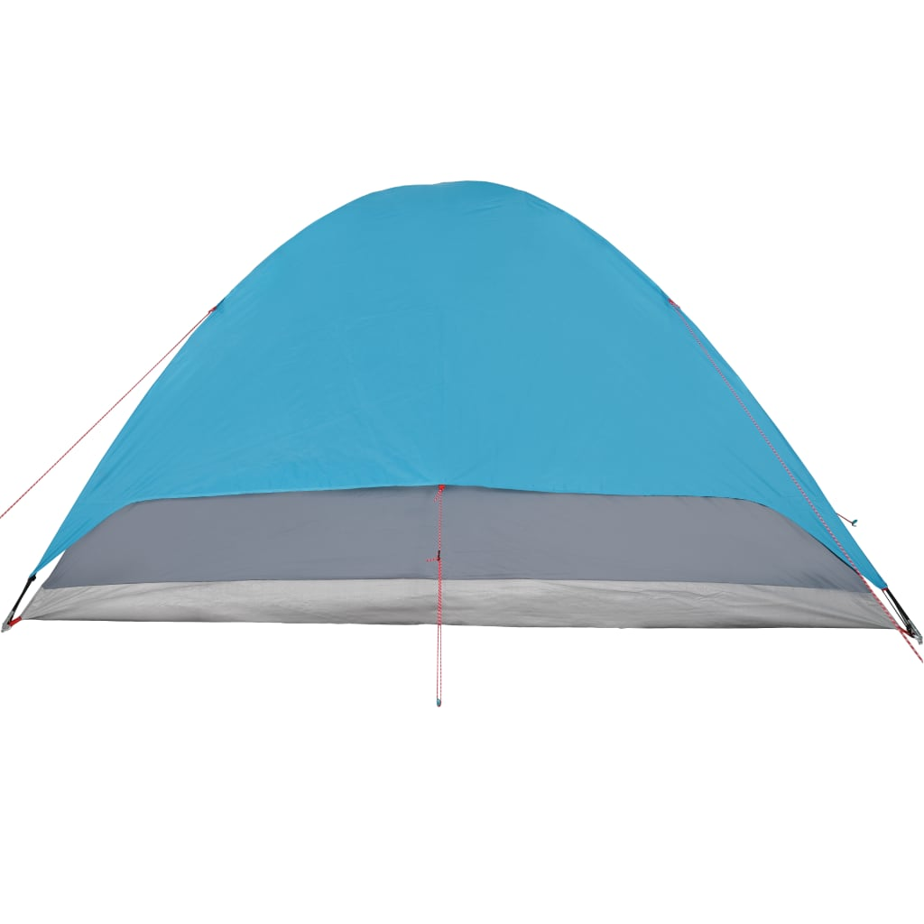 vidaXL Camping Tent Dome 6-Person Blue Waterproof - Buy Now at vidaXL 6 Man Tent Cosy Camping Co.   