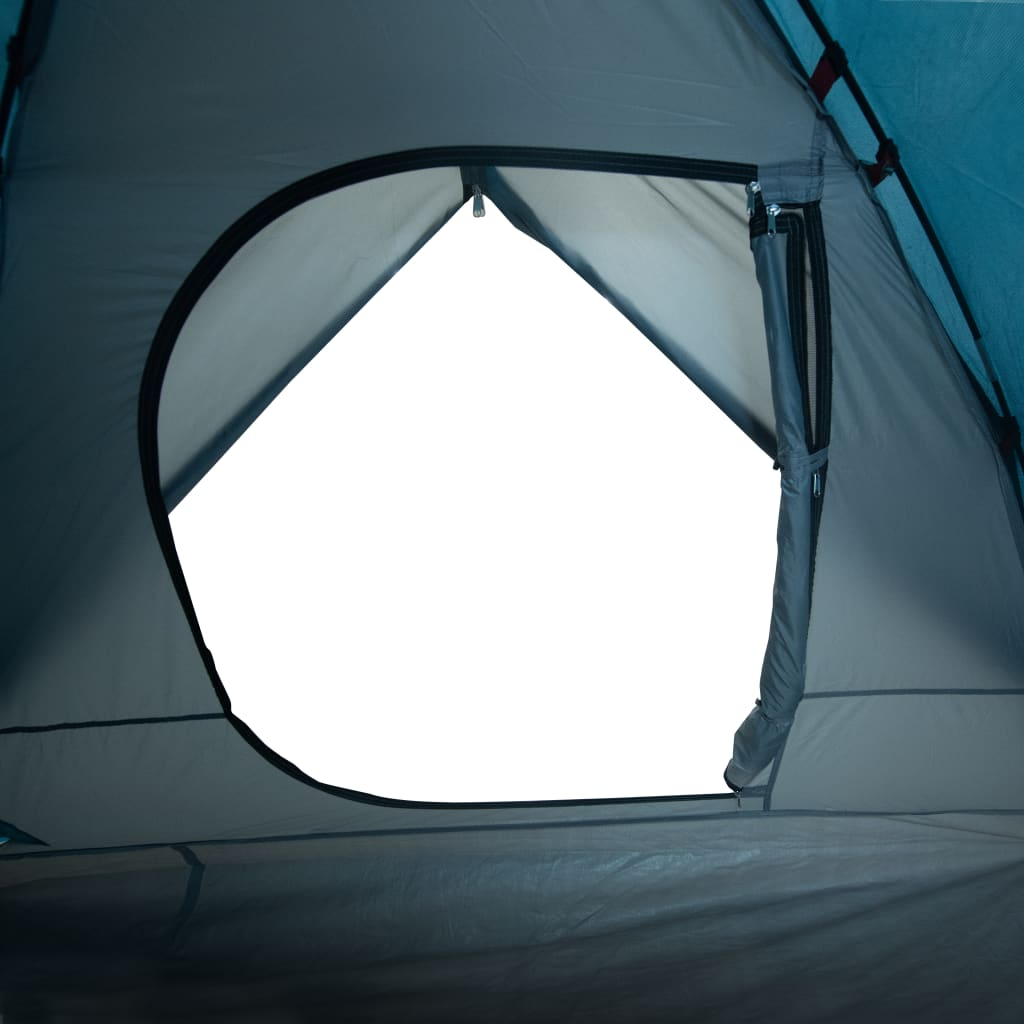 vidaXL Camping Tent Dome 6-Person Blue Waterproof - Buy Now at vidaXL 6 Man Tent Cosy Camping Co.   