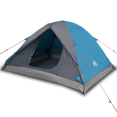 vidaXL Camping Tent Dome 3-Person Blue Waterproof - High-Quality Outdoor Shelter 3 Man Tent Cosy Camping Co.   