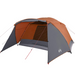 vidaXL Camping Tent with Porch | 4-Person | Grey and Orange | Waterproof 4 Man Tent Cosy Camping Co.   