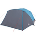 vidaXL Camping Tent with Porch 4-Person Blue Waterproof - Ultimate Outdoor Adventure 4 Man Tent Cosy Camping Co.   