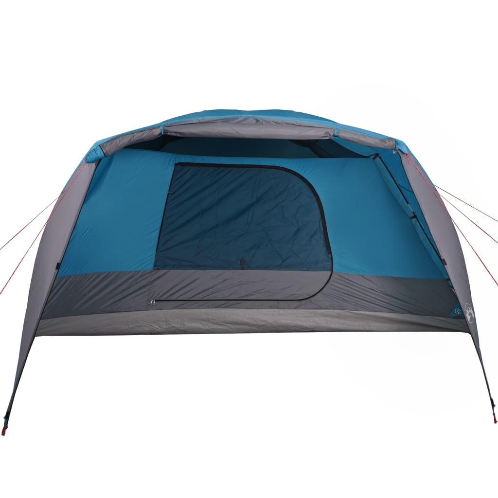 vidaXL Camping Tent with Porch 4-Person Blue Waterproof - Ultimate Outdoor Adventure 4 Man Tent Cosy Camping Co.   