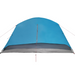 vidaXL Camping Tent with Porch 4-Person Blue Waterproof - Ultimate Outdoor Adventure 4 Man Tent Cosy Camping Co.   