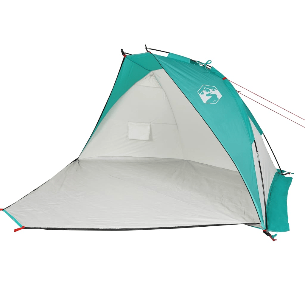 vidaXL Beach Tent Sea Green 268x223x125 cm - Stay Cool and Protected Beach Tent Cosy Camping Co.   