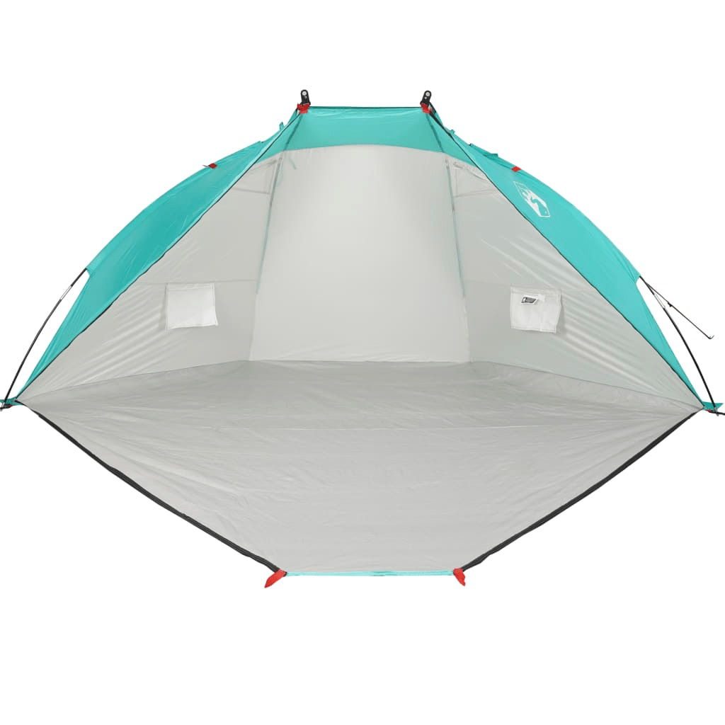 vidaXL Beach Tent Sea Green 268x223x125 cm - Stay Cool and Protected Beach Tent Cosy Camping Co.   