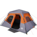 vidaXL Family Tent 6-Person Grey and Orange - Quick Release, Waterproof 6 Man Tent Cosy Camping Co.   