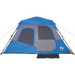 vidaXL Family Tent 6-Person Blue Quick Release Waterproof - Spacious and Weather-Resistant 6 Man Tent Cosy Camping Co.   