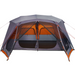 vidaXL Family Tent 10-Person Grey and Orange Quick Release Waterproof 10 Man Tent Cosy Camping Co.   