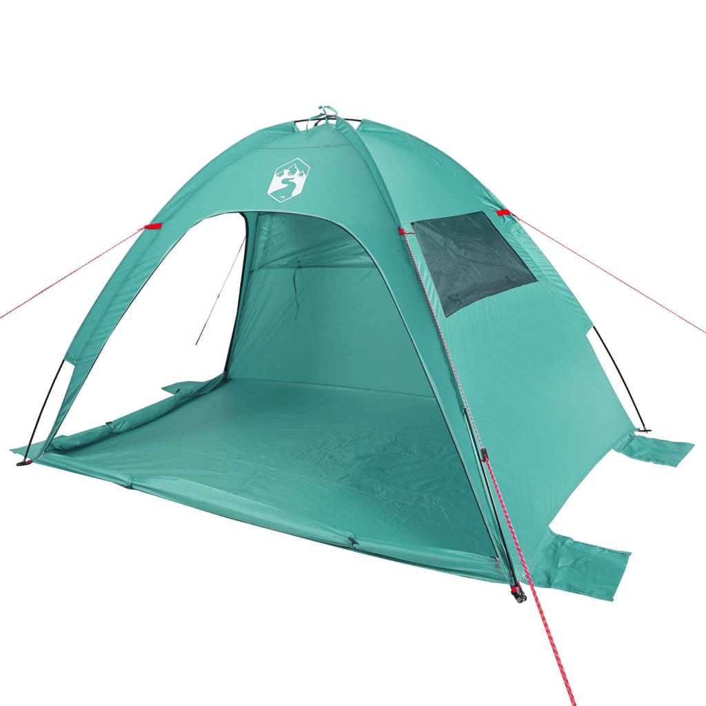 vidaXL Beach Tent Sea Green Waterproof - Stay Cool and Protected from the Sun Beach Tent Cosy Camping Co.   