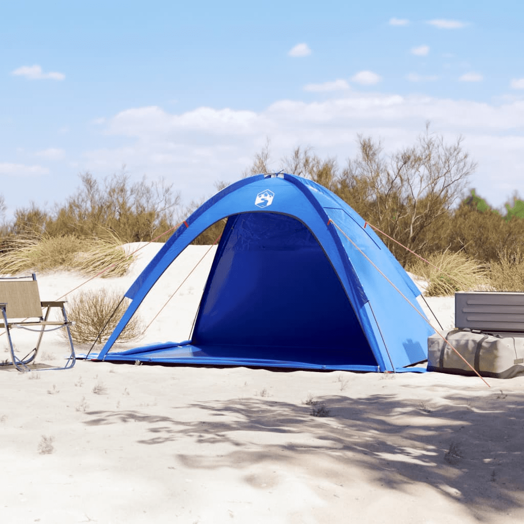 vidaXL Beach Tent Azure Blue Waterproof - Stay Cool and Protected Beach Tent Cosy Camping Co.   