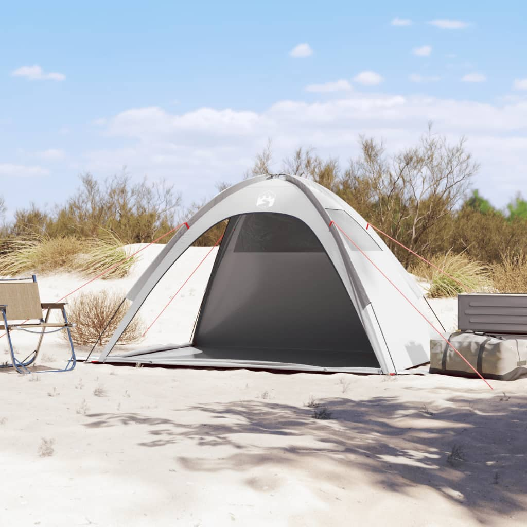 vidaXL Beach Tent Grey Waterproof - Stay Cool and Protected at the Beach Beach Tent Cosy Camping Co.   