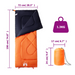 vidaXL Sleeping Bag for Adults Camping 3 Seasons - Comfortable and Water-Resistant Sleeping Mats and Airbeds Cosy Camping Co.   