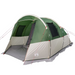 vidaXL Camping Tent Tunnel - 4 Person Green Waterproof Outdoor Adventure Essential 4 Man Tent Cosy Camping Co.   