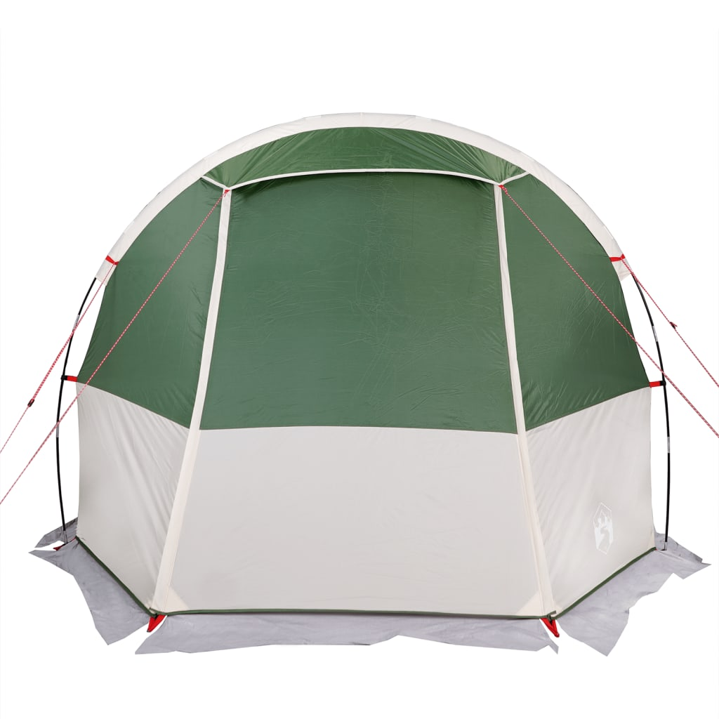 vidaXL Camping Tent Tunnel - 4 Person Green Waterproof Outdoor Adventure Essential 4 Man Tent Cosy Camping Co.   