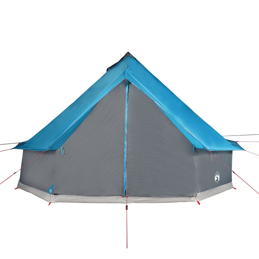 vidaXL Family Tent Tipi 8-Person Blue Waterproof - Spacious & Weatherproof 8 Man Tent Cosy Camping Co.   