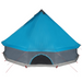 vidaXL Family Tent Tipi 8-Person Blue Waterproof - Spacious & Weatherproof 8 Man Tent Cosy Camping Co.   
