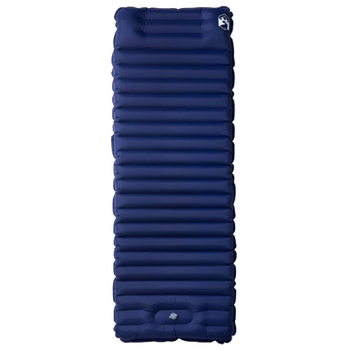 vidaXL Self Inflating Camping Mattress with Pillow - Durable, Water-Resistant, and Comfortable - Navy Blue Sleeping Mats and Airbeds Cosy Camping Co.   