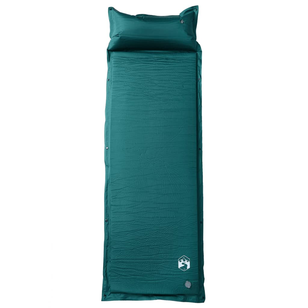 vidaXL Self Inflating Camping Mattress with Pillow - Durable, Comfortable, and Portable Sleeping Mats and Airbeds Cosy Camping Co.   