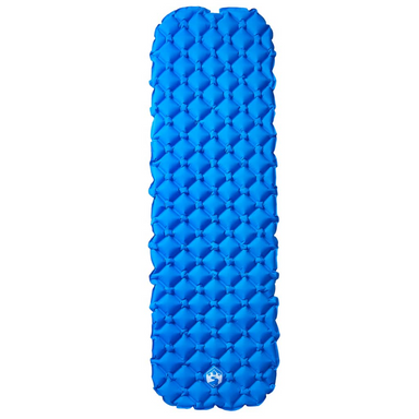 vidaXL Inflating Camping Mattress 1-Person Blue 190x58x6 cm Sleeping Mats and Airbeds Cosy Camping Co.   