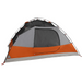 vidaXL Family Tent Dome 6-Person Grey and Orange Waterproof - Comfortable and Weather-Resistant 6 Man Tent Cosy Camping Co.   
