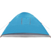 vidaXL Family Tent Dome 6-Person Blue Waterproof | Spacious Outdoor Shelter 6 Man Tent Cosy Camping Co.   