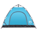 vidaXL Camping Tent 3-Person Blue Quick Release - Waterproof and Convenient 3 Man Tent Cosy Camping Co.   