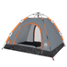 vidaXL Camping Tent 3-Person Grey and Orange Quick Release - Waterproof, Quick-Release System, Good Ventilation, Lightweight and Portable 3 Man Tent Cosy Camping Co.   